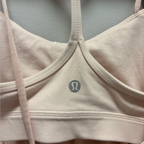 Lululemon Flow Y 2-in-1 Tank Butter Pink/Butter Pink - Picture 7 of 11